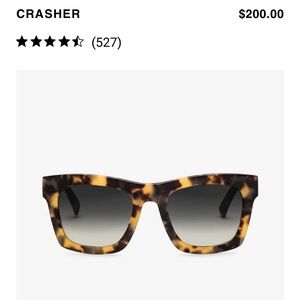 Electric brand Crasher 53 sunglasses. NWT, in box. Never been worn.